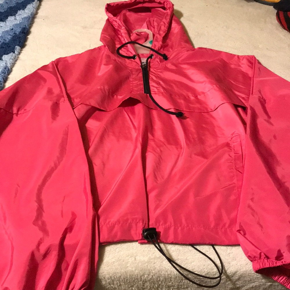 NWT Pink Windbreaker by NoBo
